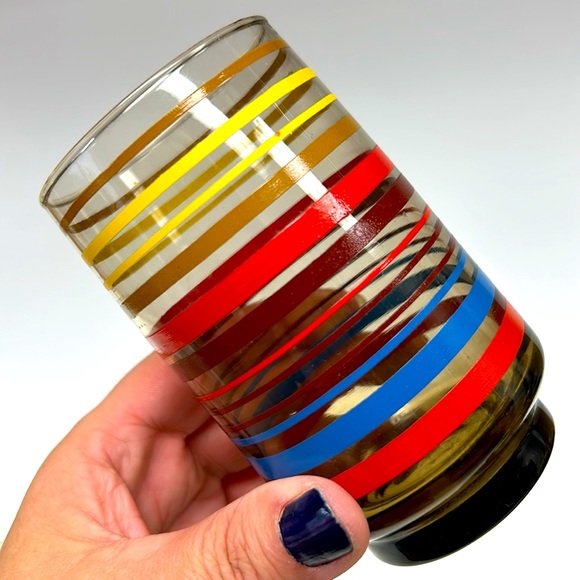 Vintage Dominion Glassware 2.5L Pitcher and matching set of 5 175ml tumblers - Picture 9 of 11